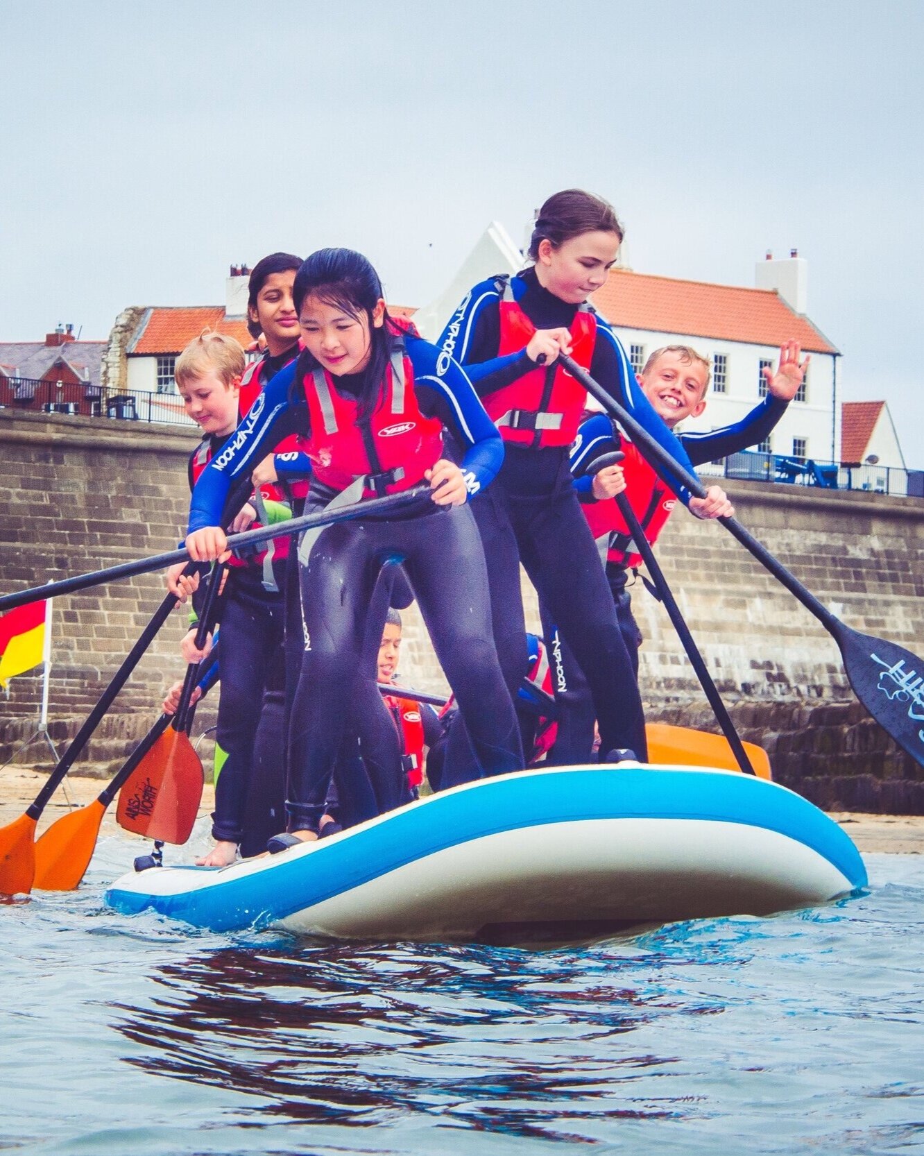 Fun Events - *EVENT FULL* XL SUP DerbyGet together a team of up to 8 people and complete our 200m time trial on a Red Paddle Co. XL Paddleboard (provided by CBK Adventures). Just like at the Red Bull Soapbox Derby, you’re gonna gain points for fancy dress, theme, and creativity – it’s not just about the time you set. *EVENT FULL* Wild SwimmingOn both days we’ll be clearing the bay of all boards and boats for a while, so Cullercoats’ famous wild swimmers can take over the bay. We’re laying out a 200m lifeguarded swim circuit, so this is a great chance for seasoned swimmers to get together, or for beginners to try it out. You can swim just for fun or use the 200m circuit to time some laps, the choice is yours.Freestyle “Anything Goes” ChallengeShow us your skills on your SUP, kayak or even a homemade raft. Whether it’s pivot turns, headstands or juggling, this 10-minute challenge is about showing the judges the most creative display possible on the water.*EVENT FULL* SUPball UK: Give It A Go SessionCullercoats is home to to SUPball UK, a brand new game developed in Australia, combining the best bits of land-based ball sports, but played on a SUP. Come and have a go with the UK’s first SUPball club, right here in Cullercoats, then you can call yourself one of the UK’s first SUPballers!