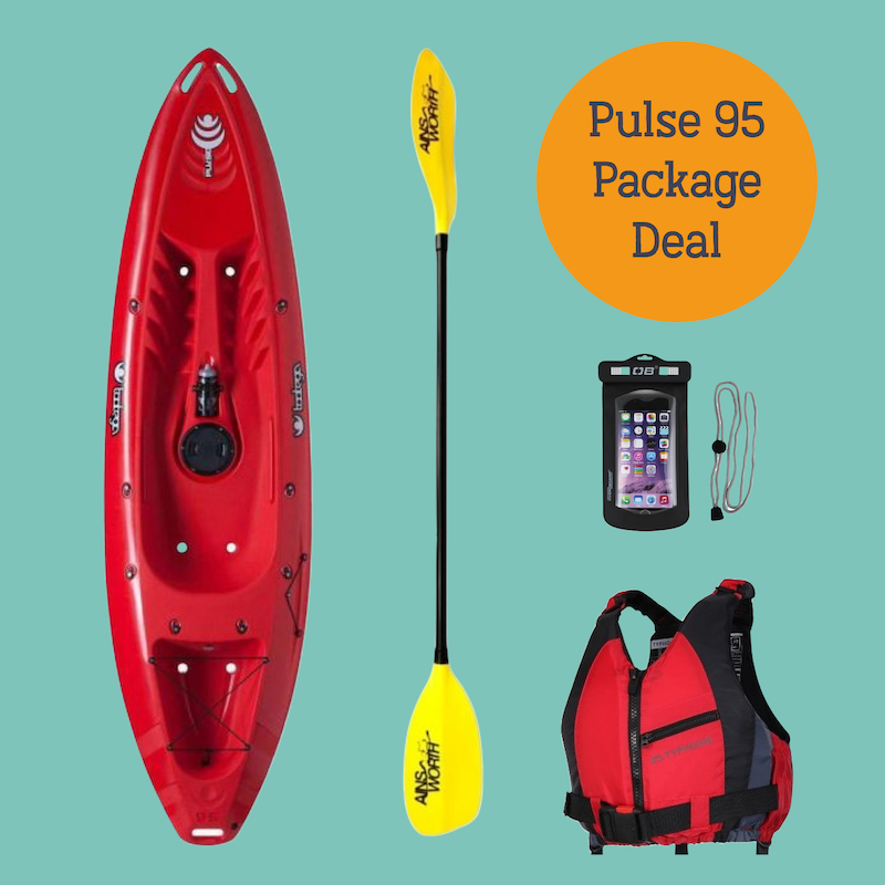 Tootega Pulse 95 Kayak Package