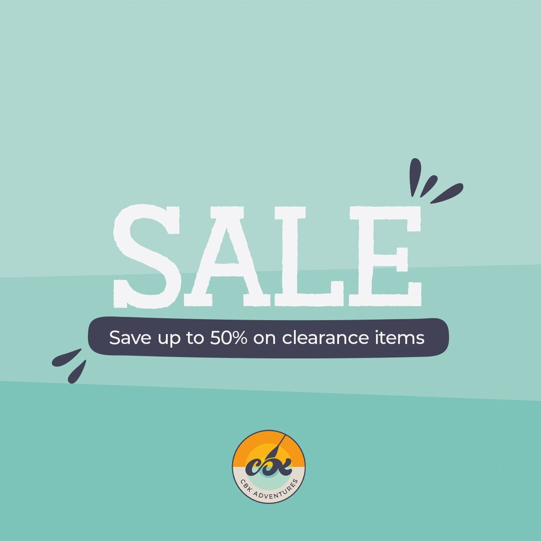 🚨LAST REMAINING SALE ITEMS 🚨
Our one and only clearance sale of the year is still running 'til the end of January.
If your New Year's resolution was to spend more time on or in the water, now is the time to get kitted out.
🏷 Save 50% on all Typ
